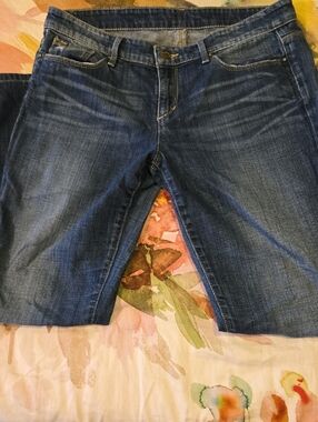 Joe's Jeans Straight Leg Dark Blue Denim